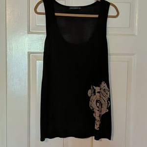 EUC cute boho sleeveless tunic sz M
